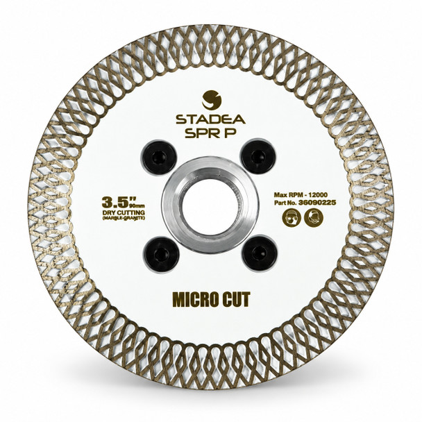 Stadea 3.5 Inch Porcelain Turbo Diamond Saw Blade – Micro Cut Dry Cutting Blade
