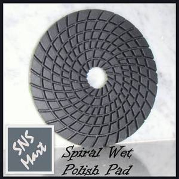 4" Pro DIAMOND POLISHING PADS 7Pc 2Set+1Free Buff =15Pc
