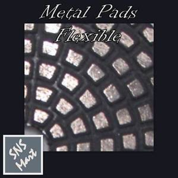 3" METAL Brass DIAMOND POLISHING PADS : Pick Grits