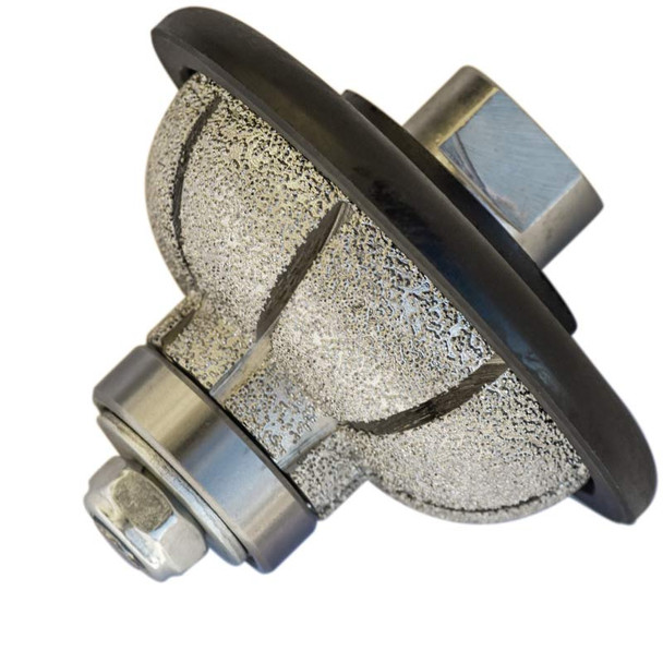 Stadea Diamond Profile Wheel Cove Granite Quartz Stone Marble Countertop Edge Profiles Shaping - For Hand Grinder Wet Polisher - Sizes 3/4", 1", 1 1/4", 1 1/2" - Arbor 5/8" 11, 1 Piece