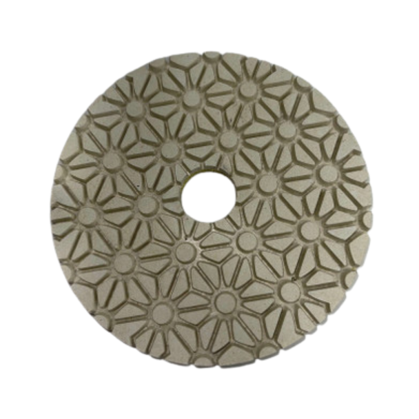 Stadea 4" Diamond Pads - Wet - Extreme Flex - Series Ultra Q Falcon - Step 1, 2, 3 - Quartz Granite