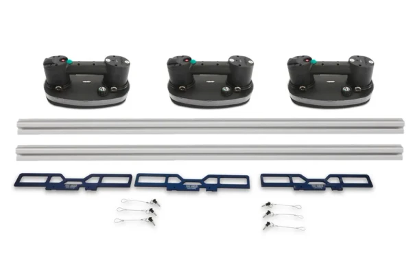 Counter Handler Heavy Duty Kit with 3 Grabo Pro Vacuum Suction Cups
