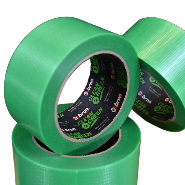 Bron Tape 2 Inch Green Masking Tape Bron Tape 2 Inch Green Masking Tape