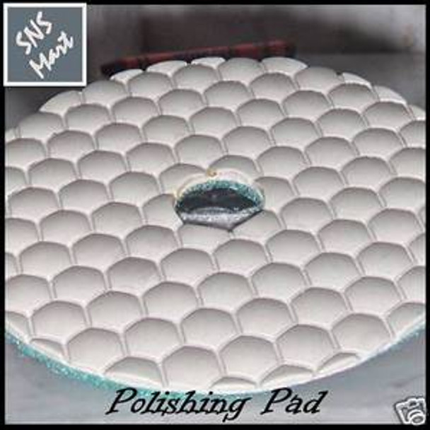 4" PREMIUM DRY DIAMOND POLISHING PAD GRANITE 8 PCS SET