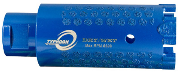 Cyclone Typhoon Dry Diamond Core Drill Bit For Granite- 1-3/8" Cyclone Typhoon Dry Diamond Core Drill Bit For Granite- 1-3/8"