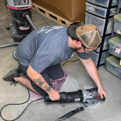 Alpha ECG-900 - 9 Inch Wet Angle Grinder