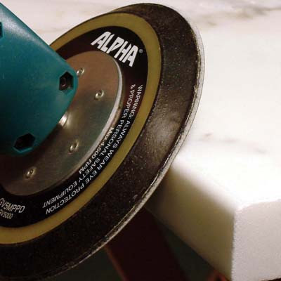 Alpha 4" Sandpaper For Marble Grit 80, 120, 240, 320, 400, 500, 600 and Assorted Sandpaper