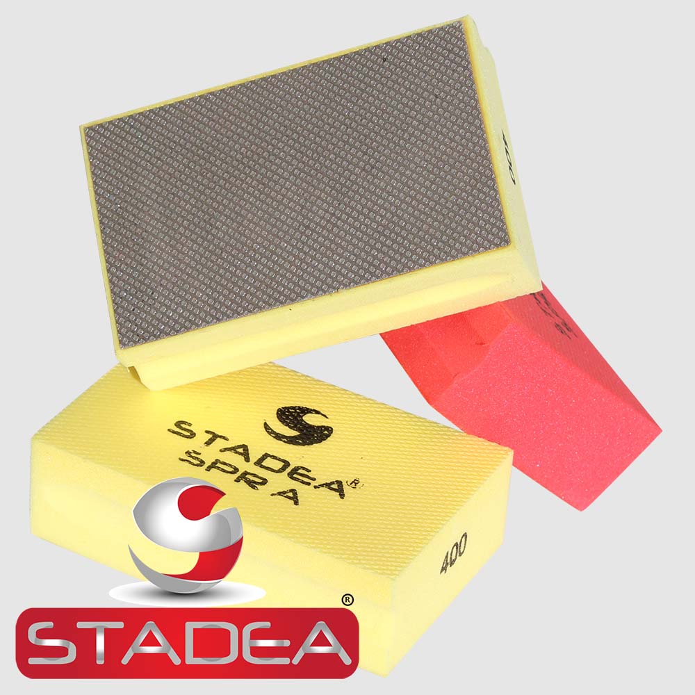 Stadea Diamond Hand Pads for Glass Concrete Granite Marble Stone