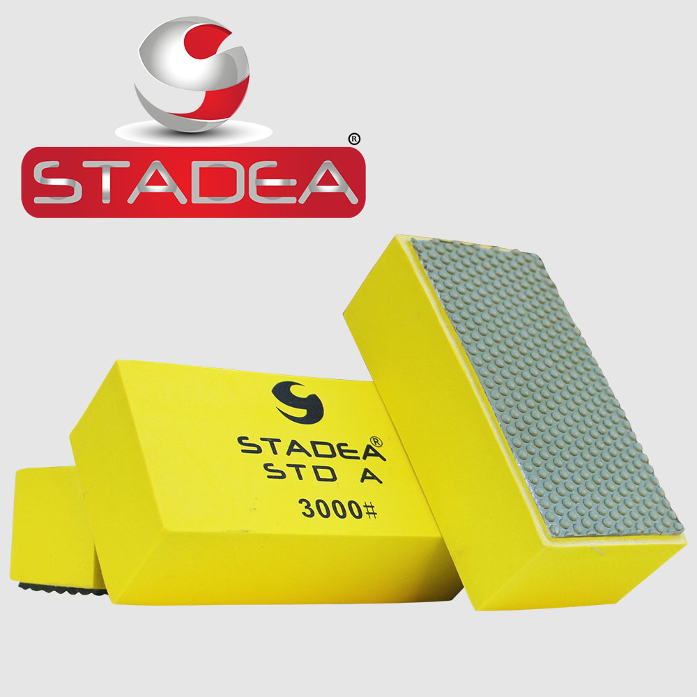 Stadea Diamond Sanding Block Hand Pads for Concrete Glass Stone Marble