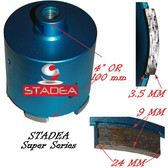 3 inch diamond concrete hole saw core drill bit for masonry granite coring by Stadea