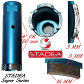 Stadea diamond concete hole saw core drill bits for concrete masonry granite stone coring drilling - 38 mm or 1 1/2"