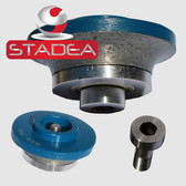 STADEA Granite Diamond Router Bits Radius 3/8" Demi B10 Edge Profile for Stone Marble Concrete