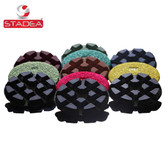 Stadea Diamond Floor Polishing Pads For Floor Concrete Marble Polishing, Set of 7 Pads FPPW04STDS503K7P