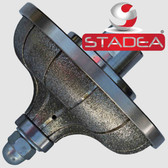 Stadea Granite Profile Wheel Diamond Stone Marble Ogee Edge Profile, F40 1-1/2"   M14 Arbor