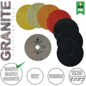 7 Inch Diamond Polishing Pad Wet For Concrete Granite Marble Stone Polishing