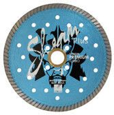 Shogun Plus Premium Turbo 5" Dry Blue Blade for Quartz Granite