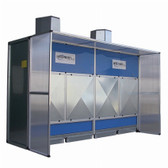 Automatic Dry Dust Collector Booth System - 13" (4 Meter)