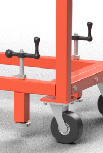 Abaco Work Table AWT7523 Foot Assembly