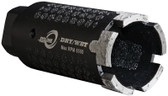 Cyclone Dry Wet Side Protection Diamond Core Bit For Granite- 1-3/8"