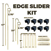 No Lift Edge Slider Kit