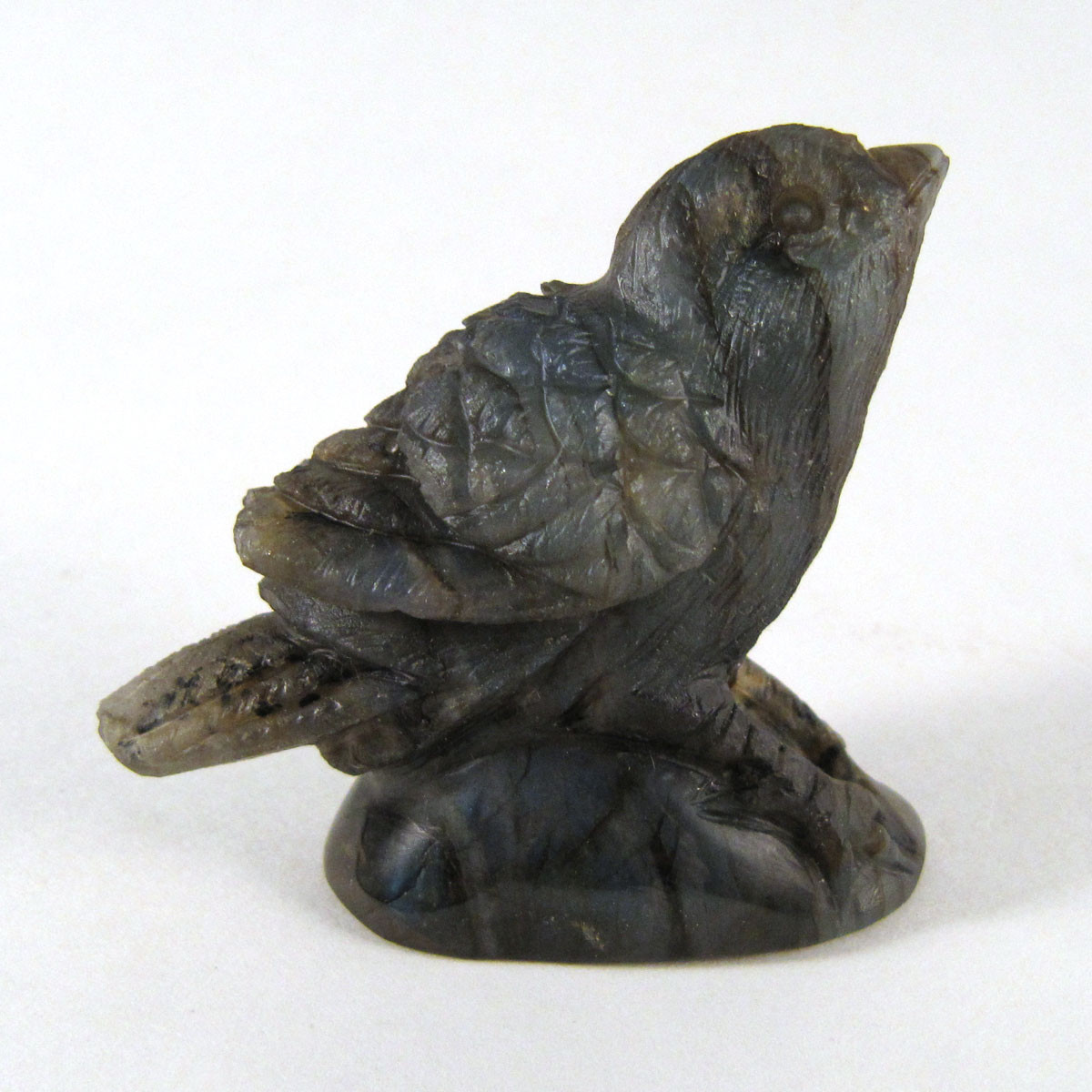 Carved Labradorite Bird