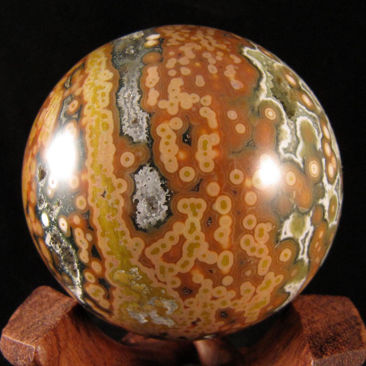 Ocean Jasper Sphere