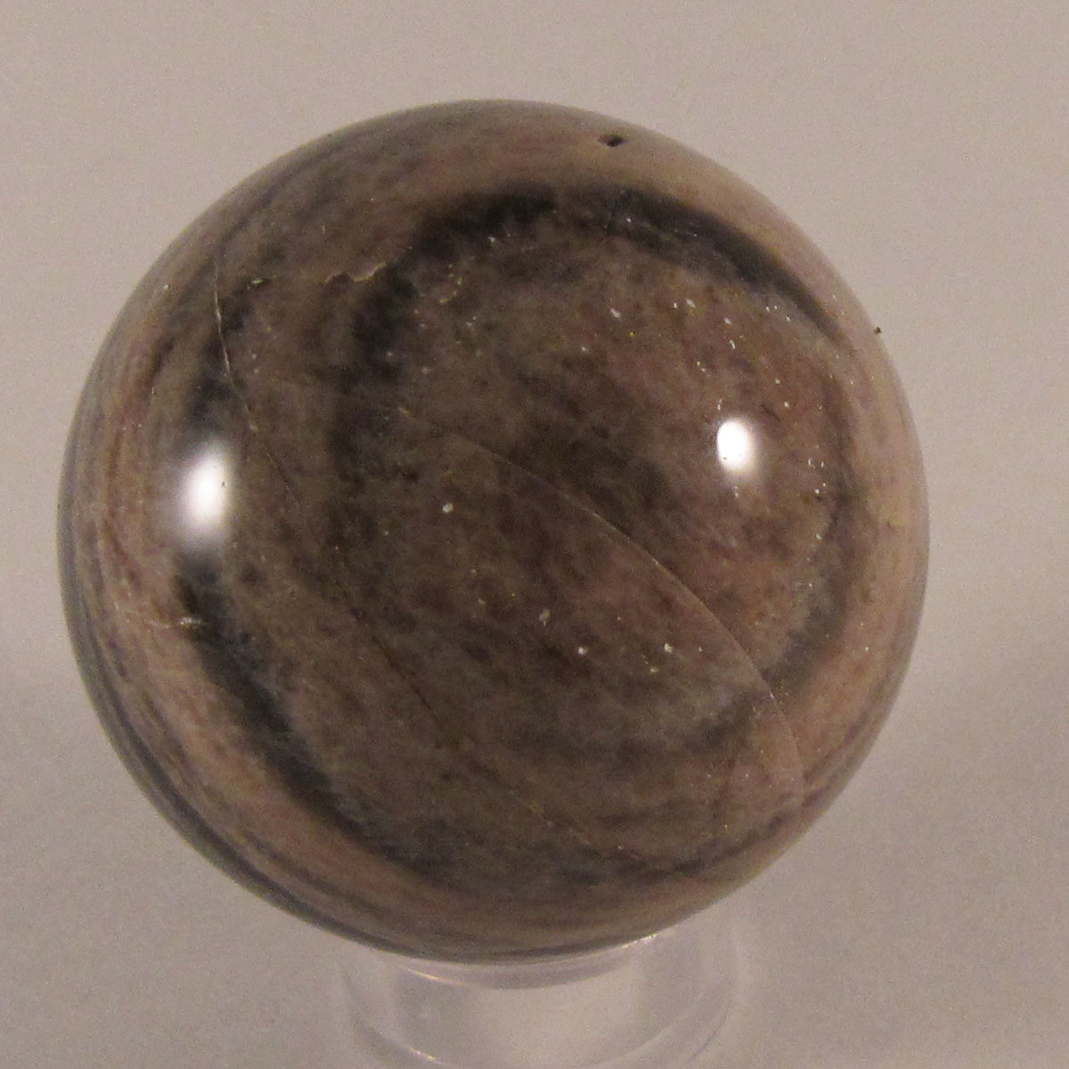 Black Moonstone Sphere