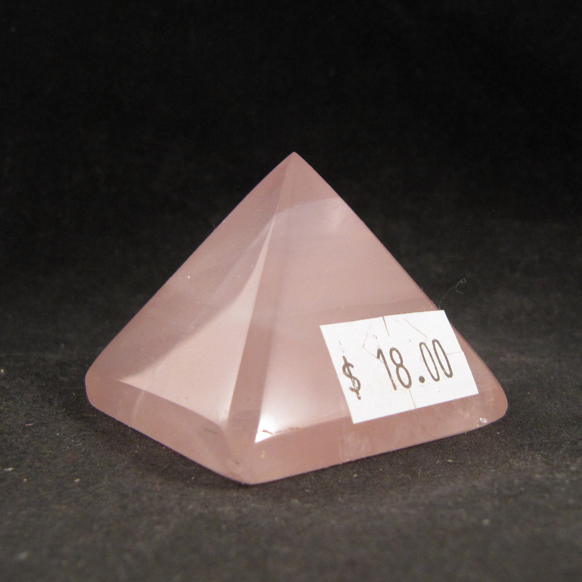 Rose Quartz Pyramid
