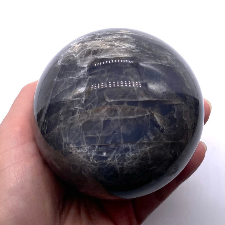 Black Moonstone Sphere