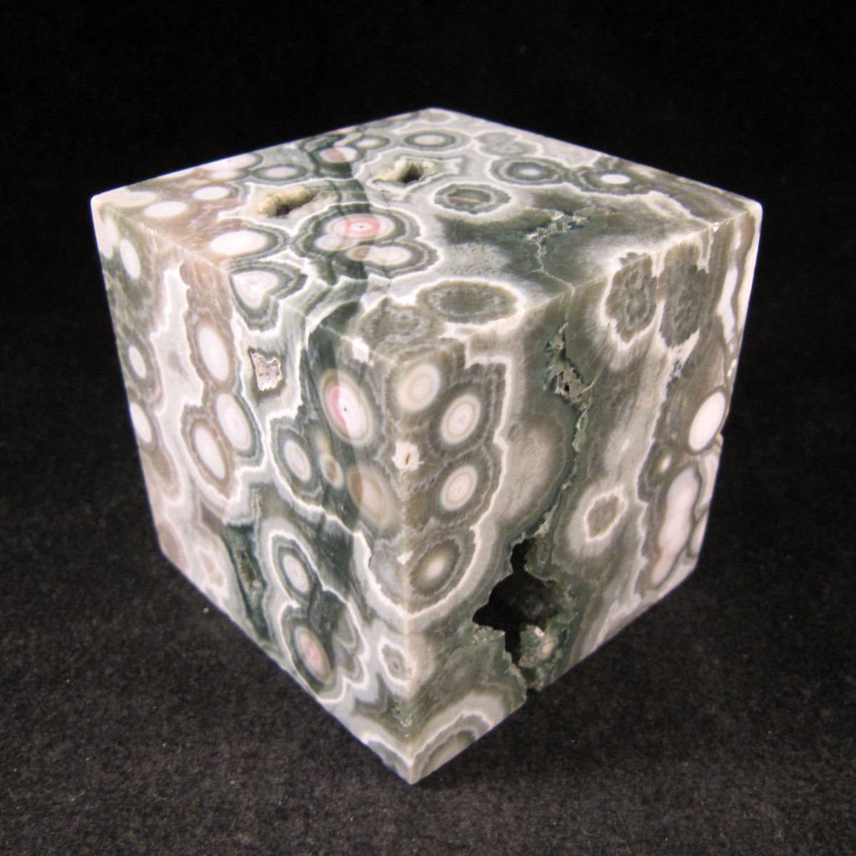 Ocean Jasper Cube MOJCU007 Enter the Earth, Inc