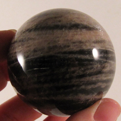 Black Moonstone Sphere