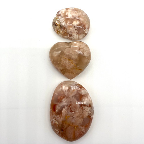 Flower Agate Trinity Integration Set FA038 Flower Agate Trinity Integration Set FA038