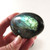 ECONOMY Labradorite Pebble, 1 (one) piece, Palm Stone, Medium- Madagascar STK003