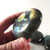ECONOMY Labradorite Pebble, 1 (one) piece, Palm Stone, Medium- Madagascar STK003