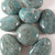 ECONOMY Graphic Amazonite Pebble, 1 (one) piece, Palm Stone - Madagascar STK009