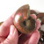 Red Opalescent Flash Whole Ammonite, one (1) piece - FRedA010