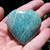 1.5" - 2" Amazonite Hearts - MAMHE001