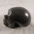 Silver Sheen Obsidian Crystal Skull, High Definition Carving MDSKU012