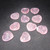 Rose Quartz Heart 4-5 cm MDSG043
