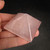 Rose Quartz Pyramid - MRQPY004