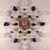 Solar Flare Support Crystal Stone Grid MDGRID005 Solar Flare Support Crystal Stone Grid MDGRID005