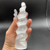 6" Selenite Spiral Unicorn Horn Tower - SEL008