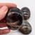 1 lb Black Moonstone  Palmstones - 4 PC  LB006 1 lb Black Moonstone  Palmstones - 4 PC  LB006