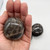 1 lb Black Moonstone  Palmstones - 4 PC LB007