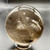 Smoky Quartz Sphere with Clay, Seeded Crystals, Hematite  QTZ304