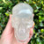 Lightly Smoky Girasol Crystal Skull MDSKU039