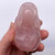 Rose Quartz Crystal Skull MDSKU048