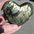 Madagascar Spectralite Labradorite Heart - MSPEC048