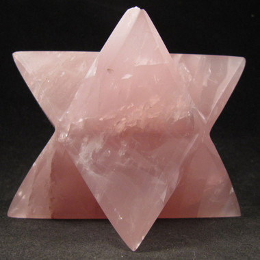 【ローズ クォーツ】マカバ スター ROSE QUARTZ Rose Quartz Merkaba- MRQMERK010 - Enter the Earth, Inc