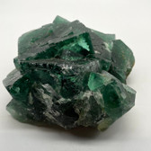 Emerald Green Cubic Fluorite UV's Blue FLU012